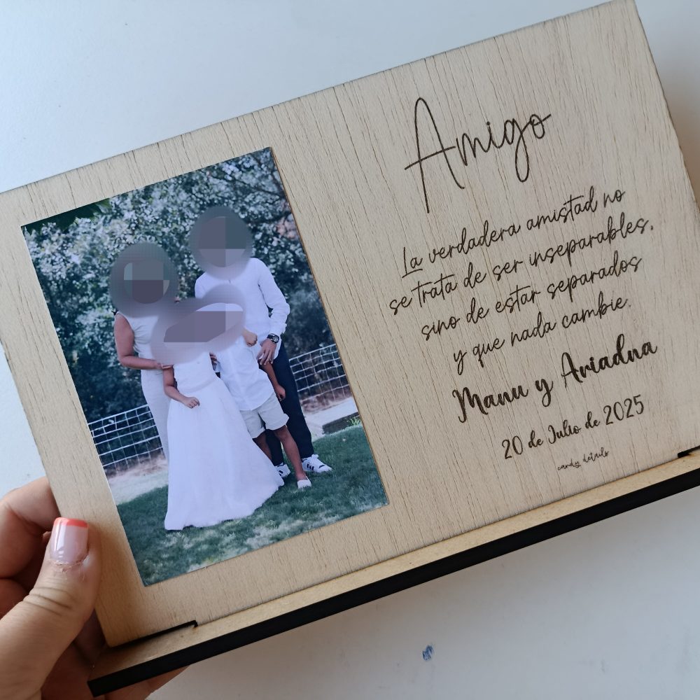 Cuadro personalizado Madrina/Padrino/Otro